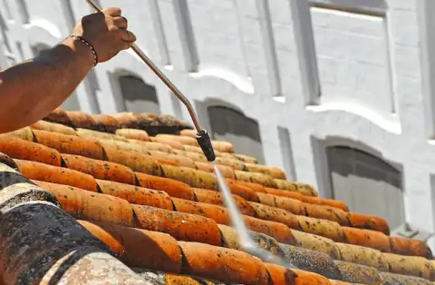 Nettoyage de toitures - Bourran